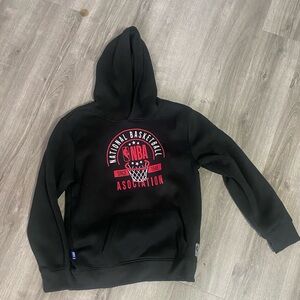 NBA National Basketball Black Youth Hoodie